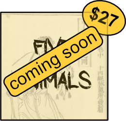 five animals -coming soon